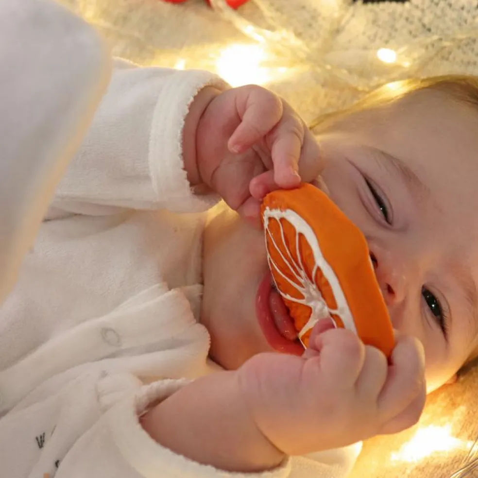 Clémentino l'orange en latex d'hévéa