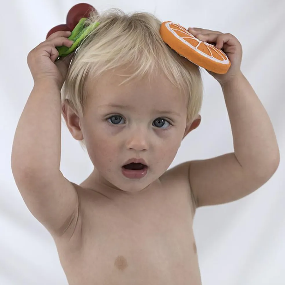 Clémentino l'orange en latex d'hévéa