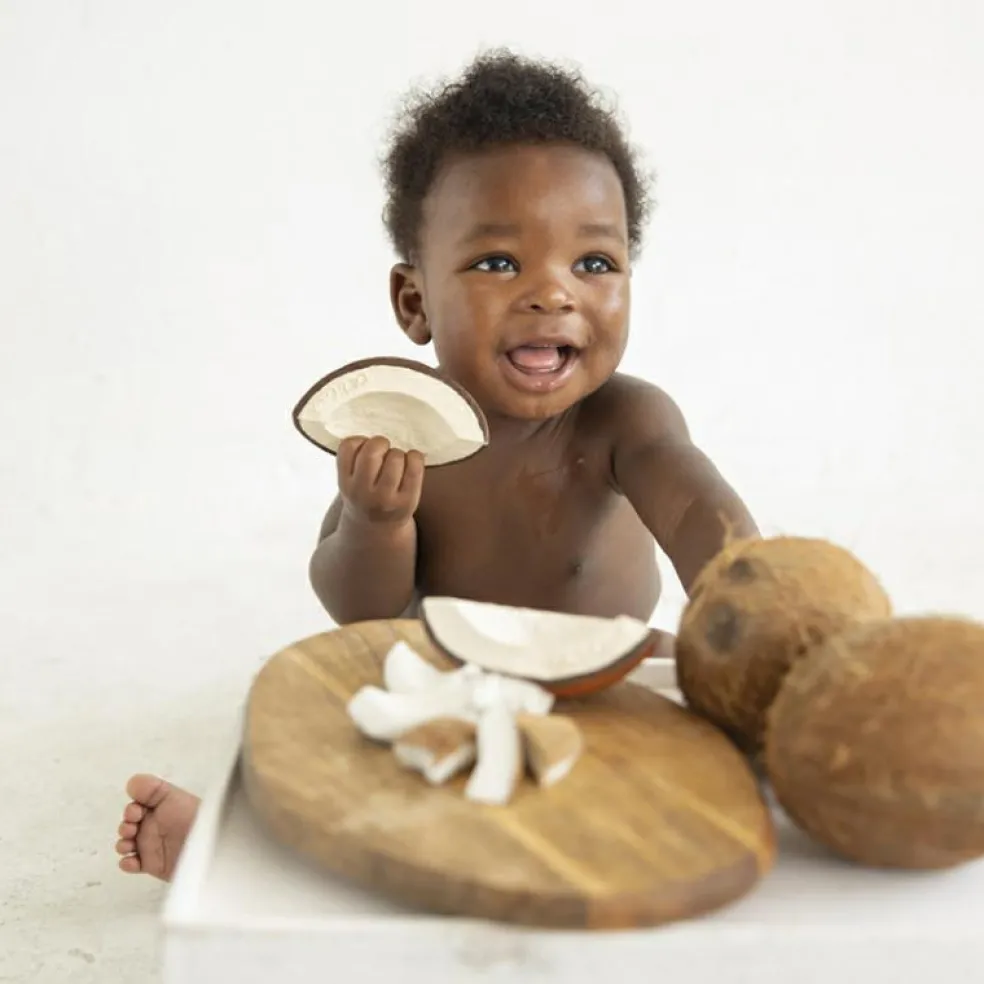 Coco la noix de coco en latex d'hévéa