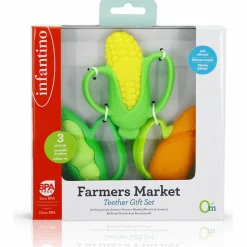 Coffret anneaux de dentition silicone Légumes