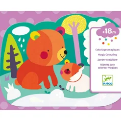 Coffret créatif Coloriages magiques Caché dans les bois