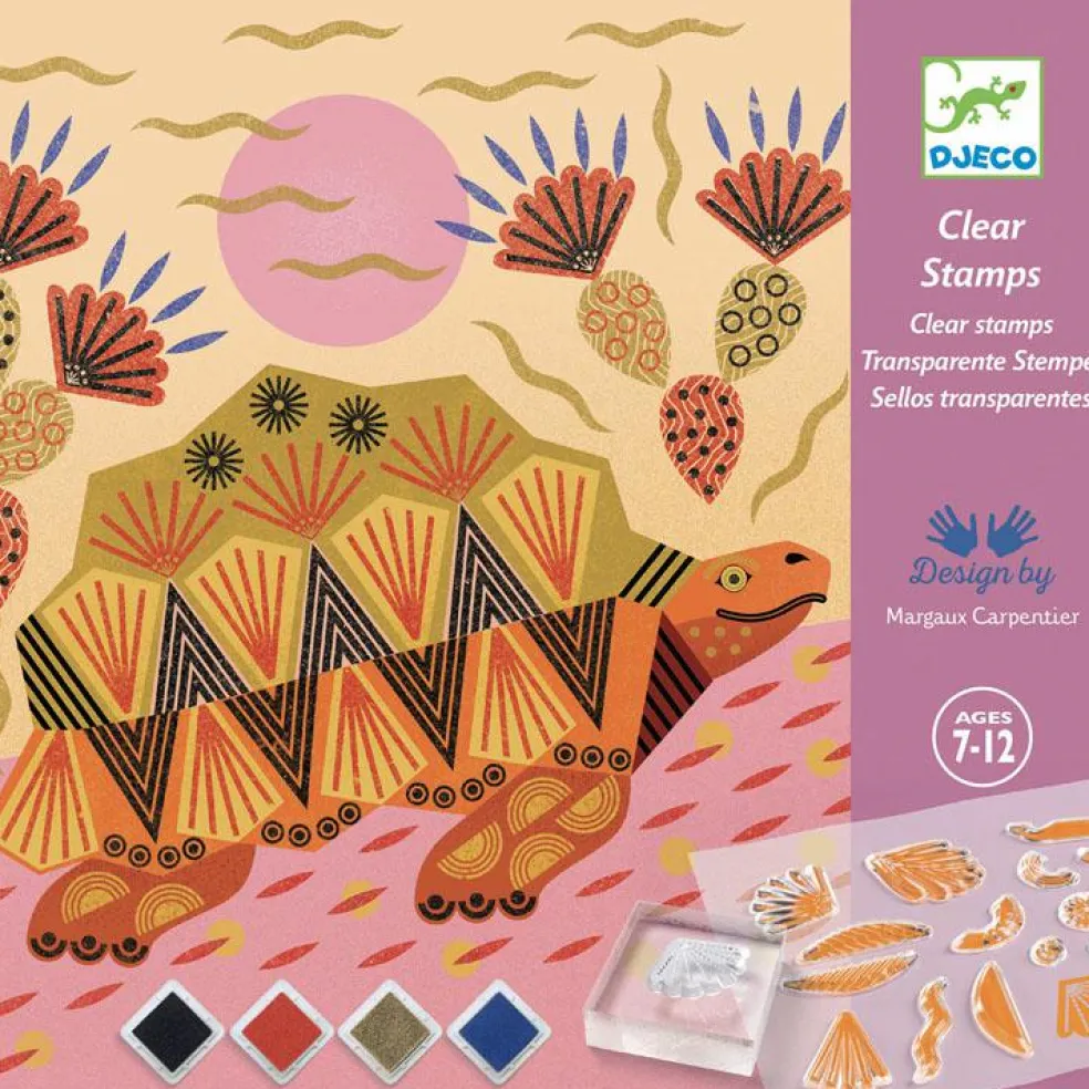 Coffret créatif Tampons Motifs et pelages