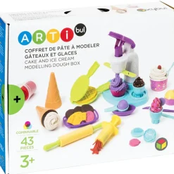 Coffret de pâte à modeler gâteaux et glaces