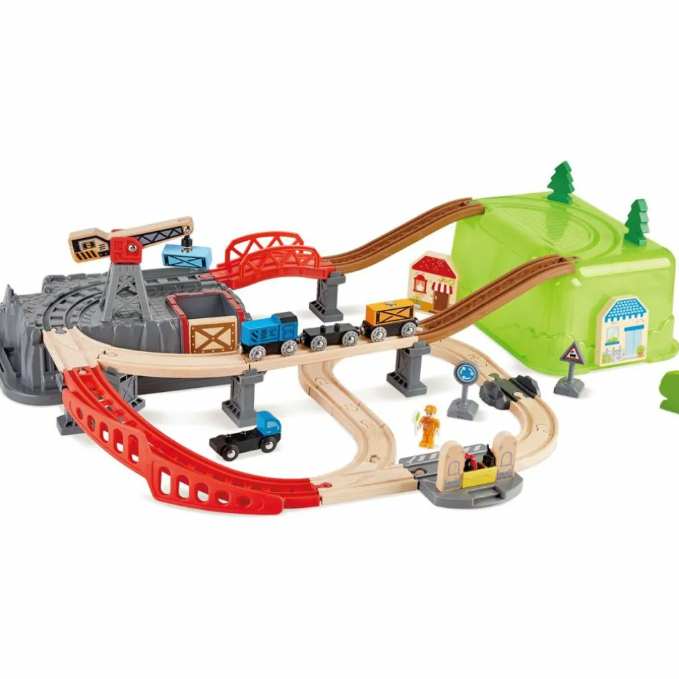 Coffret de train 2 en 1 construis ta ville
