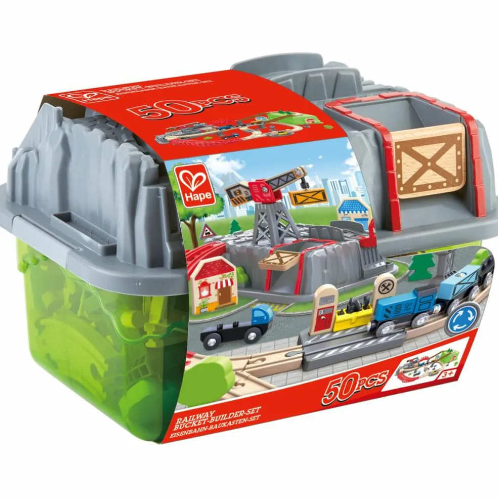 Coffret de train 2 en 1 construis ta ville