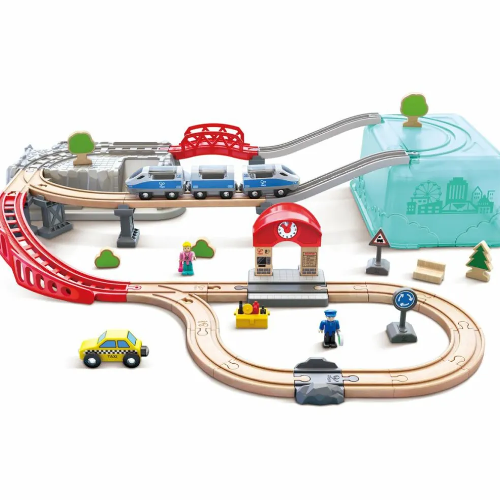 Coffret de train de la ville 2 en 1