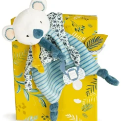 Coffret doudou attache sucette Yoca le koala (20 cm)