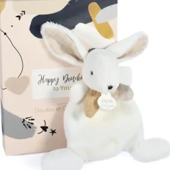 Coffret doudou Lapin Happy Wild