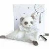 Coffret doudou plat Panda Attrape-rêves