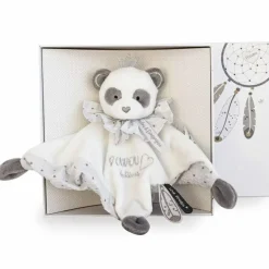 Coffret doudou plat Panda Attrape-rêves