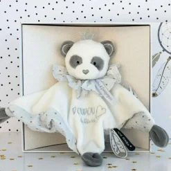 Coffret doudou plat Panda Attrape-rêves