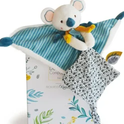 Coffret doudou plat Yoca le koala (25 cm)