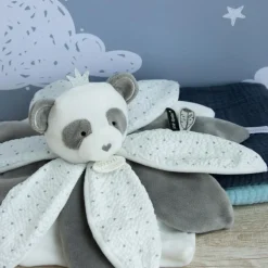 Coffret doudou pétales Panda Attrape-rêves