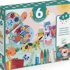 Coffret multi activités Les animaux et leurs maisons