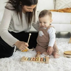 Coffret musical en bois (4 pièces)