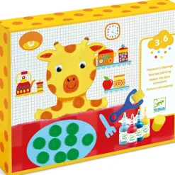 Coffret peinture à l'éponge Les aventures de doudou