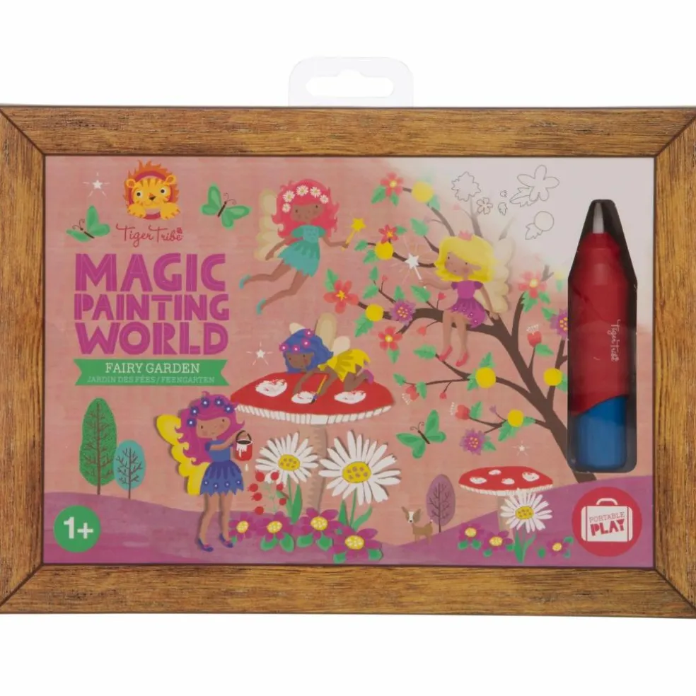 Coffret peinture magique à l'eau jardin des fées