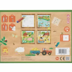 Coffret peinture magique à l'eau ferme