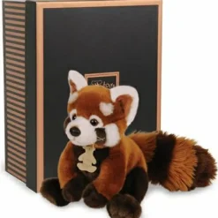 Coffret peluche panda roux Prestige (20 cm)