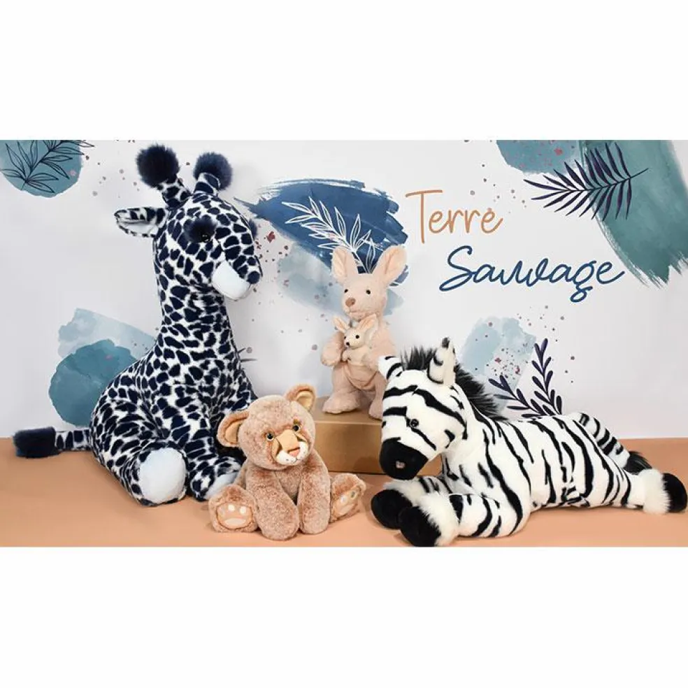 Coffret peluche Sidney le kangourou Terre sauvage (30cm)