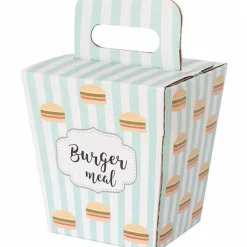 Coffret repas burger bois