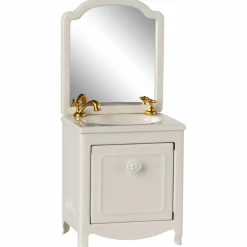 Coiffeuse avec évier Souris Blanc cassé