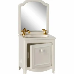 Coiffeuse avec évier Souris Blanc cassé