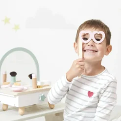 Coiffeuse de table Licorne et accessoires