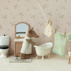 Coiffeuse Souris Rose Poudré foncé