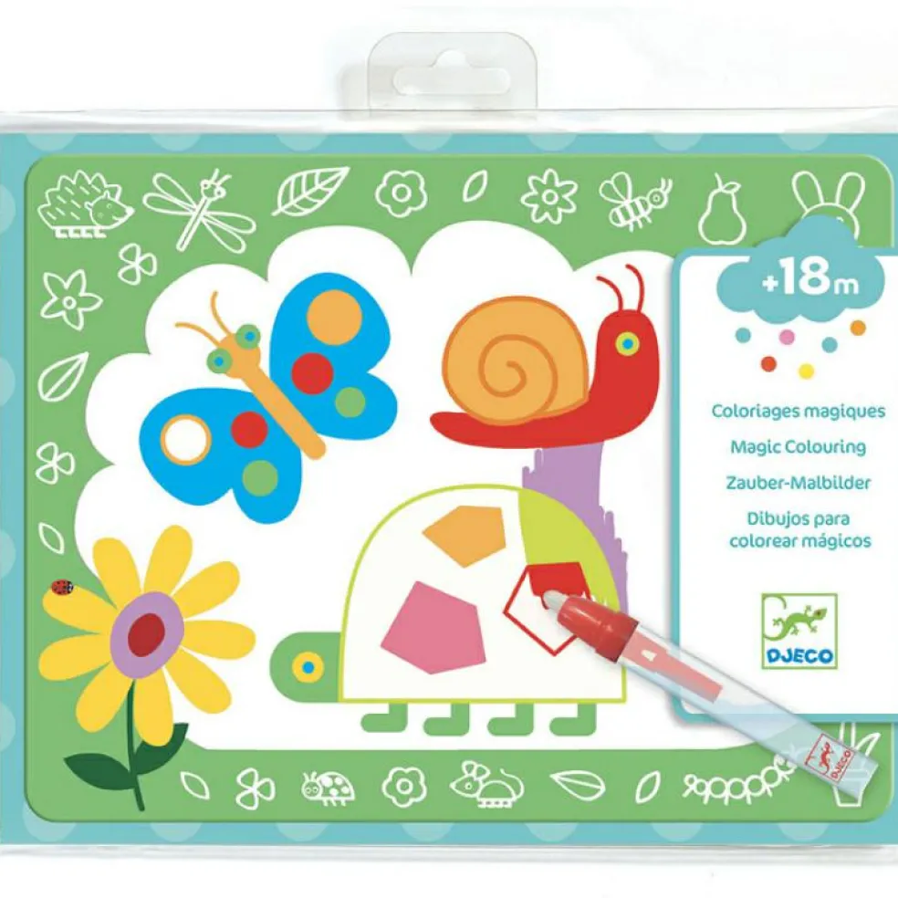 Coloriage à l'eau Gribouilles magiques