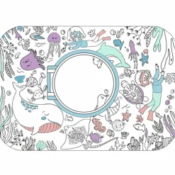 Coloriage géant Coloriboard Plongée (1 pièce)