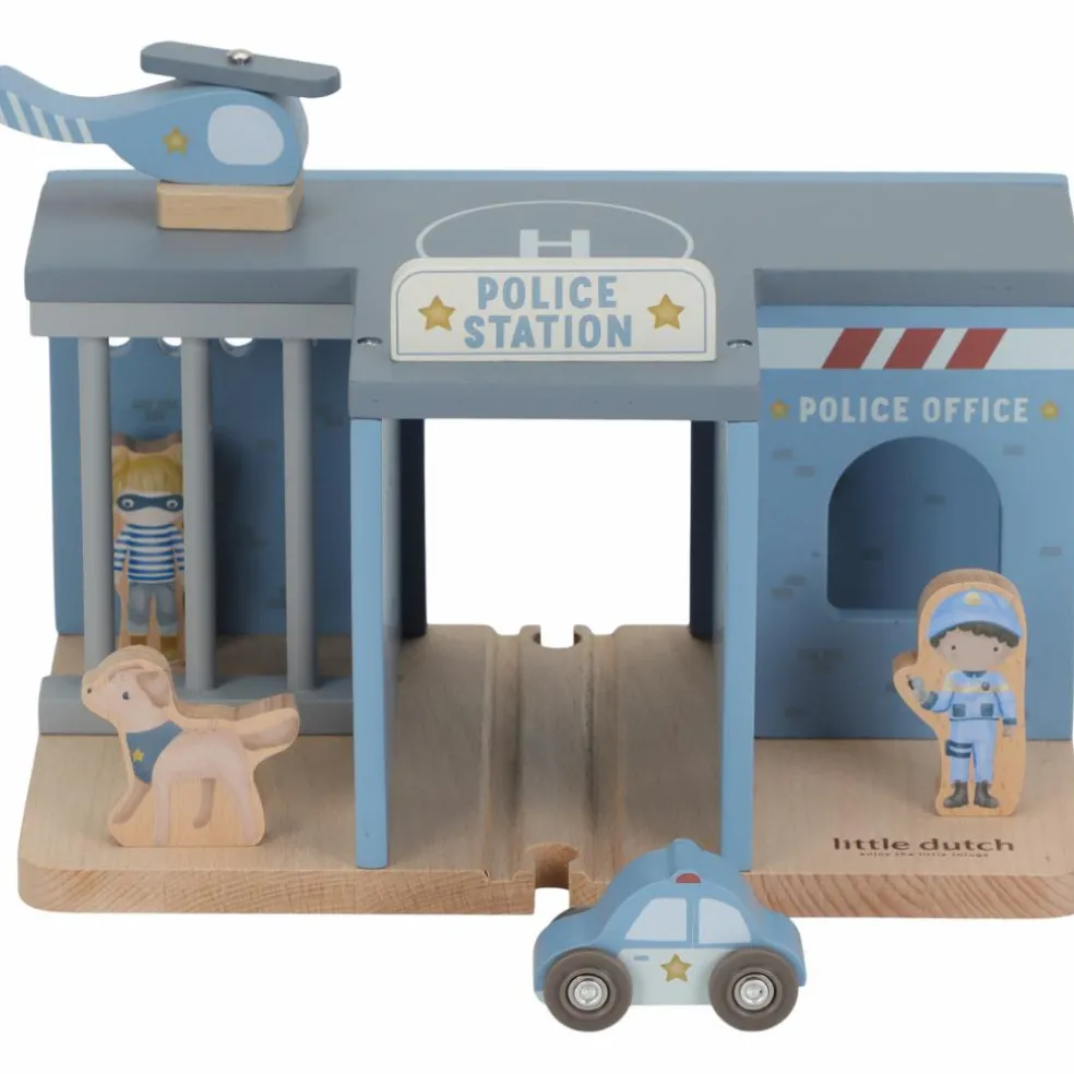 Commissariat de police en bois