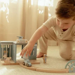 Commissariat de police en bois