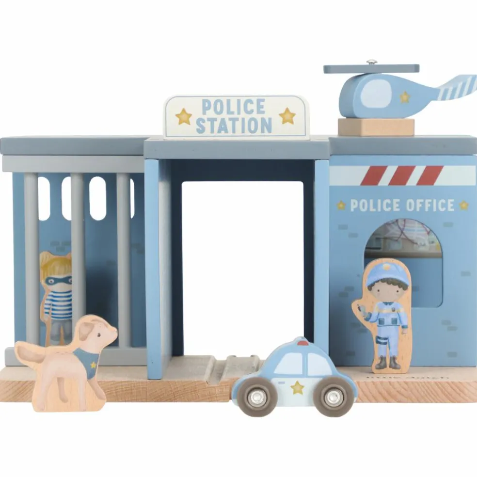 Commissariat de police en bois