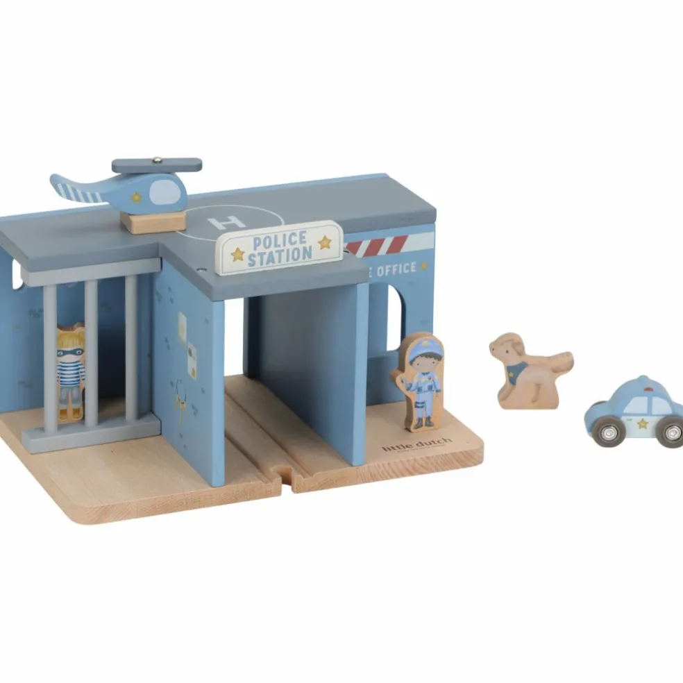 Commissariat de police en bois