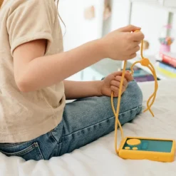 Coque de protection jaune pour baladeur Flam