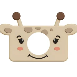 Coque en silicone pour appareil photo Zoo Friends Giraffe