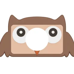 Coque en silicone pour appareil photo Zoo Friends Owl