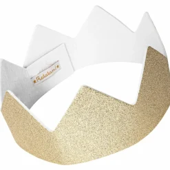 Couronne à paillettes Dorée