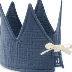 Couronne d'anniversaire en tissu Jeans Blue