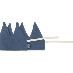 Couronne d'anniversaire en tissu Jeans Blue