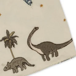 Couronne d'anniversaire en tissu Dino personnalisable