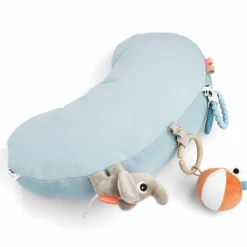 Coussin d'éveil Tummy time Playground Bleu