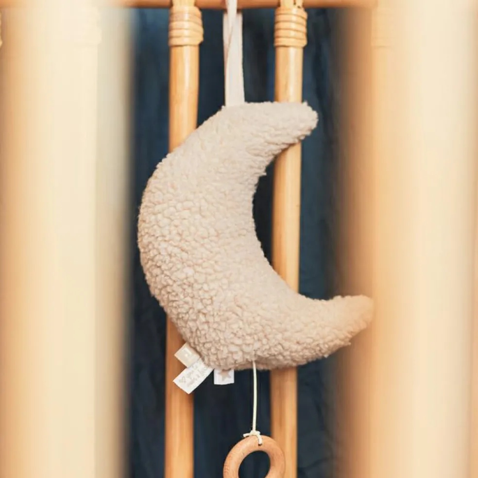 Coussin musical à suspendre Lune Nougat