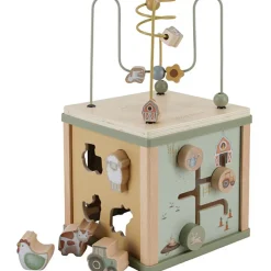 Cube d'activités en bois Little Farm