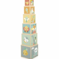 Cubes à empiler Pure (6 pièces)