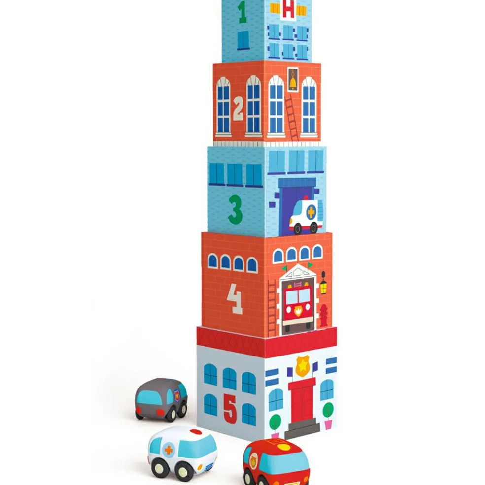 Cubes à empiler Topani car