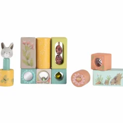 Cubes d'activités Trois petits lapins