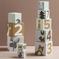 Cubes empilables Edvin (10 pièces)