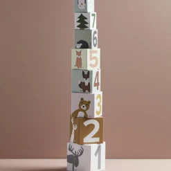 Cubes empilables Edvin (10 pièces)